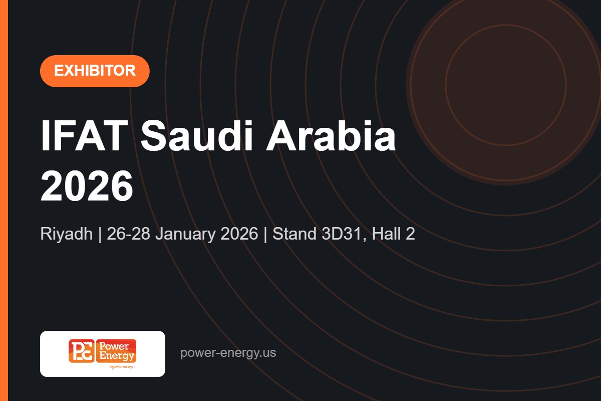 Power Energy Gulf exhibiting at IFAT Saudi Arabia 2026 Riyadh